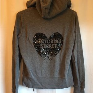 Super Model Essentials zip up hoodie